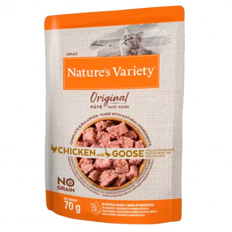 Nature`s-Variety-Original-Adult-Pollo-y-Ganso-Paté-para-Gatos