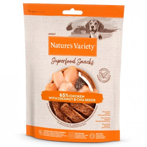 Nature`s-Variety-Superfood-Snacks-Adult-Pollo-para-Perros