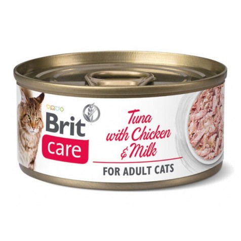 Brit-care-cat-atún-pollo-leche-latas-gatos