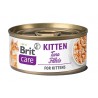 Brit Care Kitten Hypoallergenic Paté de Atún Latas para Gatos