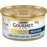 Purina Gourmet Gold Mousse con Pescado del Océano Gato Latas
