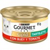 Purina Gourmet Gold Tartelette Buey y Tomate Gato Latas