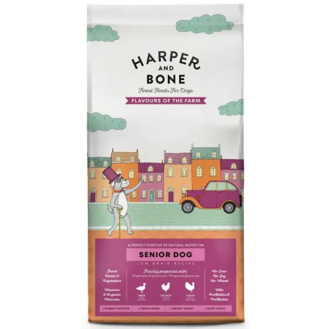 Harper-and-Bone-Senior-Light-Flavours-Farm-Pienso-para-Perros