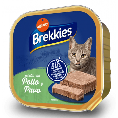 Brekkies-Tarrina-Paté-con-Pavo-y-Pollo-para-Gatos
