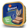 Brekkies Tarrina Paté con Pavo y Pollo para Gatos