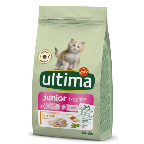 Ultima-Junior-Pienso-con-Pollo-para-Gatos