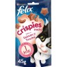 Felix Crispies Salmón y Trucha Snack para Gatos