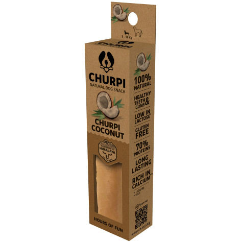 Churpi-Natural-Himalayan-Leche-de-Yak-con-Coco-Snack-para-Perros