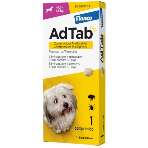Comprimidos-Masticables-AdTab-para-Perros-2,5-5,5kg