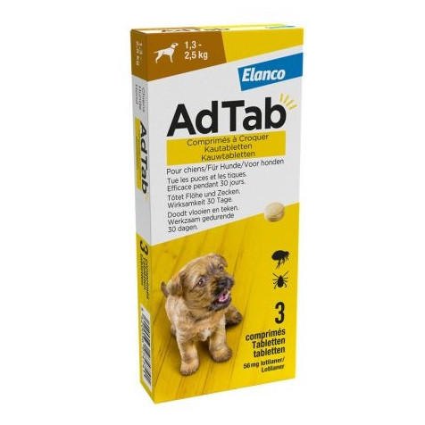 Comprimidos-Masticables-AdTab-para-Perros-1,3-2,5-kg-3-comprimidos