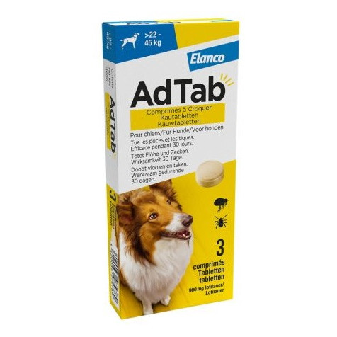 Comprimidos-Masticables-AdTab-para-Perros-22-45kg-3-comprimidos