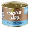 Naturdog Wet Light Pollo y Pato con Mijo