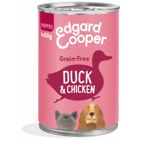 Edgard-Cooper-Puppy-Grain-Free-Pato-y-Pollo-Perro-Latas