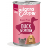 Edgard & Cooper Puppy Grain Free Pato y Pollo Perro Latas