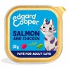 Edgard & Cooper Adult Salmón y Pollo de Corral Paté Gatos