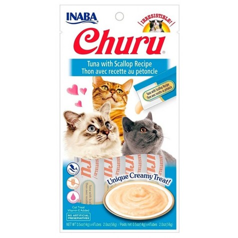 Churu-Puré-Receta-De-Atún-Con-Vieira-para-Gatos