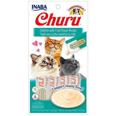 Churu-pure-receta-de-pollo-con-cangrejo-para-gatos