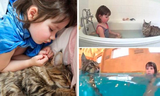 Iris y Thula - Una niña con autismo y su conexión con su gato