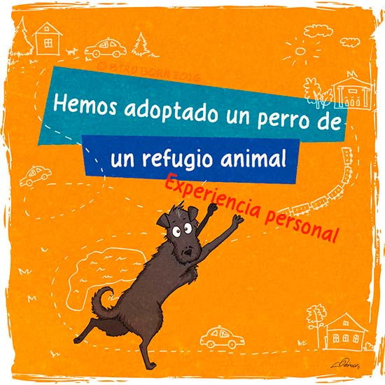 comic perro adoptado bird born 1 - Bird Born para adoptar un perro