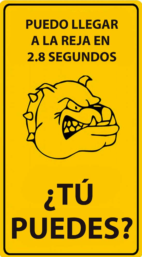 Guardia Civil on X: Ante carteles tipo: Cuidado, perro peligroso  Nosotros preferimos los de: Cuidado con el perro, puede quererte  #YoSiPuedoContarlo  / X