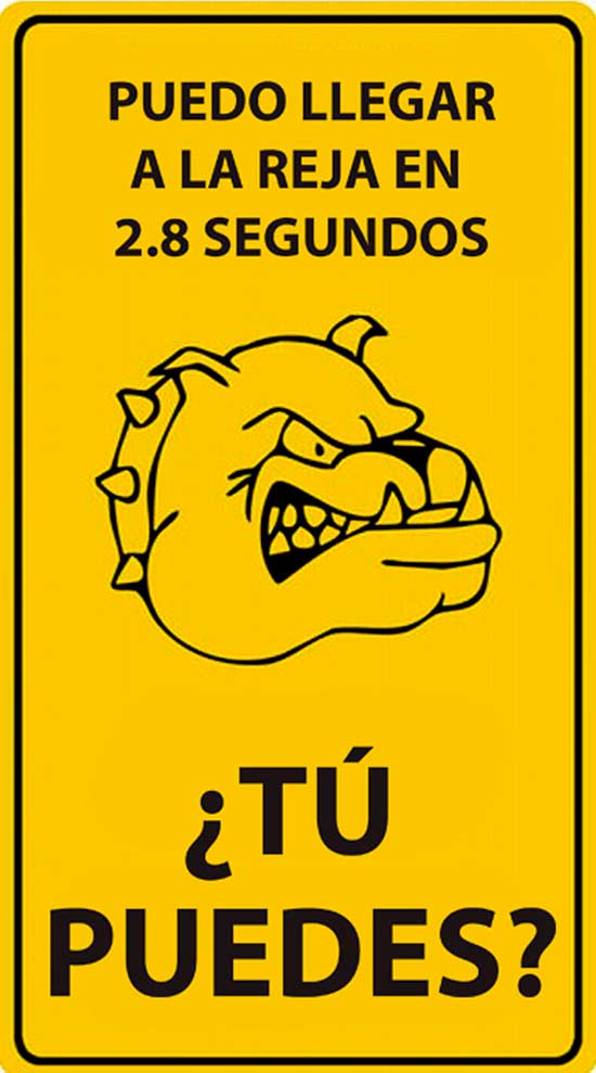 carteles cuidado con el perro 3 - Carteles de 'Cuidado con el perro'