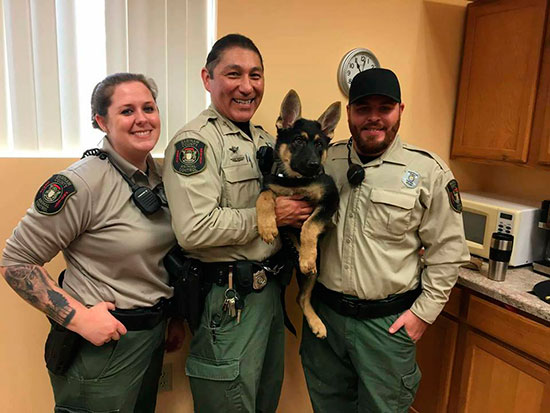 Oficiales voluntarios - Una noche en la nieve en favor de los perros