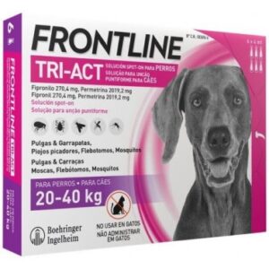 frontline tri act 20 40 kg 6 pipetas 300x300 - ¿Qué es y para qué sirve Milbemax?