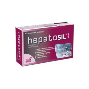 hepatosil 100 10 30 comprimidos - Enfermedades hepáticas en perros