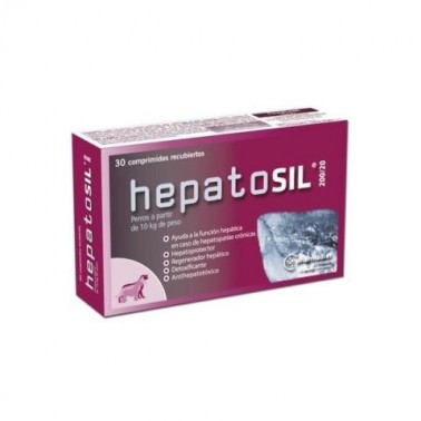 hepatosil 200 20 30 comprimidos - Enfermedades hepáticas en perros