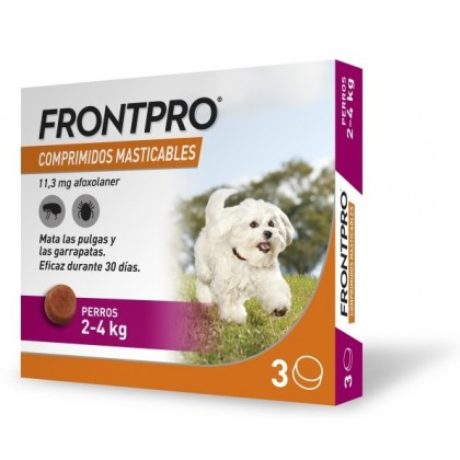 Frontpro 3 Comprimidos Masticables para Perros