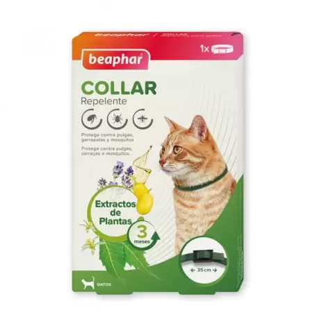 beaphar collar bio band repelente para gatos - ¿Cuáles son los mejores collares antiparasitarios para gatos?