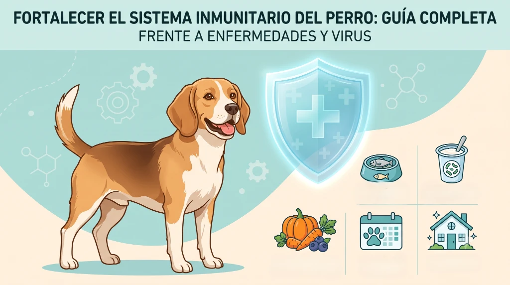 como mejorar el sistema inmunológico de tu perro