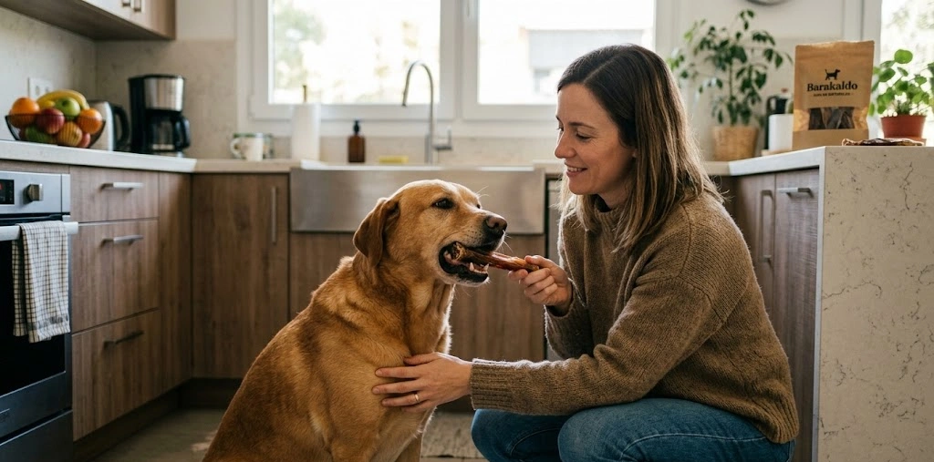 mejores snacks naturales para perros