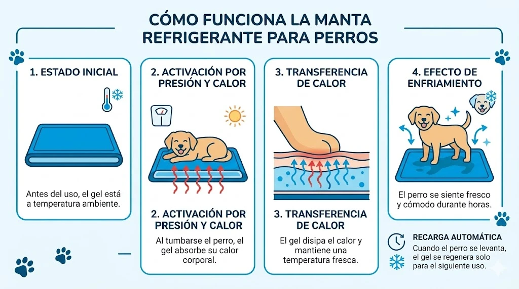 Manta refrescante para perros: guía de uso y cómo funcionan como utilizar manta refrescante perros - Manta refrescante para perros: guía de uso y cómo funcionan