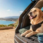 como-viajar-con-tu-perro-en-verano como viajar en verano con tu perro