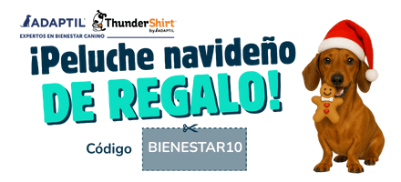 Peluche navideño perro