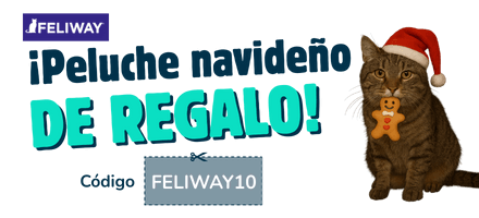 Peluche navideño gato