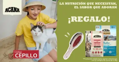Cepillo de regalo con Acana